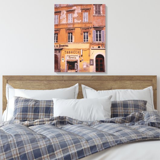 Tabak Winkelen Perugia Poster Plaque Canvas Afdruk (Insitu (Slaapkamer))