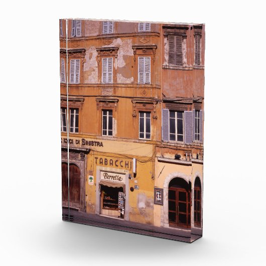 Tabak Winkelen Perugia Poster Plaque Fotoblokken (Rechts)