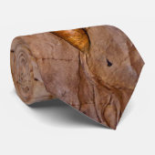 Tabakblatt mit Zigarre tobacco leaf with cigar Stropdas (Opgerold)