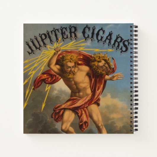 Tabaksetiket, 1868. notitieboek (Achterkant)