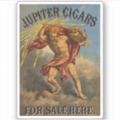 Tabaksetiket, 1868. sticker (Voorkant)