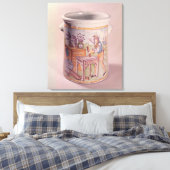 Tabakspot met een tabakshandelaar canvas afdruk (Insitu (Slaapkamer))