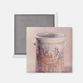 Tabakspot met een tabakshandelaar magneet (Voorkant / Achterkant)