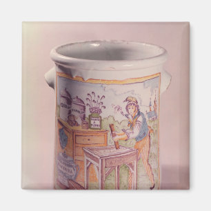 Tabakspot met een tabakshandelaar magneet