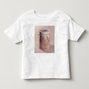 Tabakspot met een tabakstaart kinder shirts