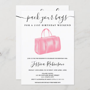 Tabaksprogramma voor roze waterverf kaart