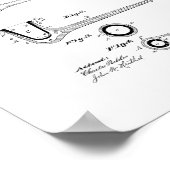 Tabakspuitpatroon Poster (Hoek)