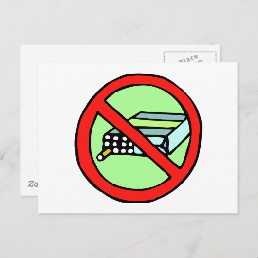 Tabaksrechten Briefkaart (Voorkant / Achterkant)