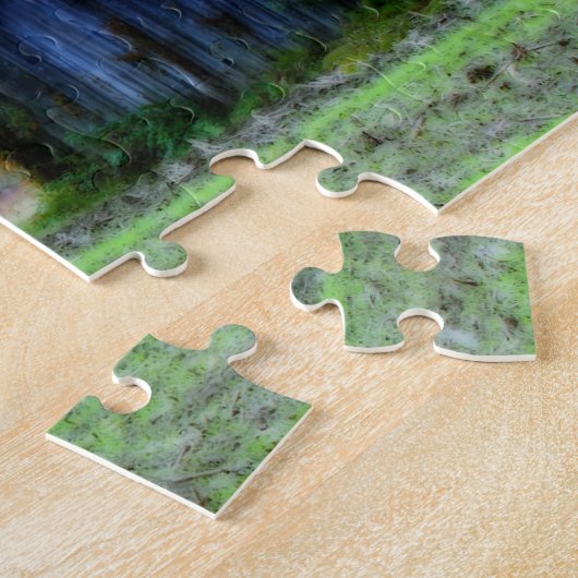 Tabaksschuur Herfst Foliage Natuur Legpuzzel (Zijkant)