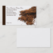 Tabaksthema Professioneel Visitekaartje (Voorkant / Achterkant)