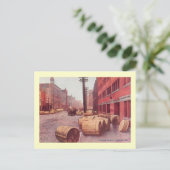 Tabaksvaten, Louisville, Vintage van Kentucky Briefkaart (Staand voorkant)