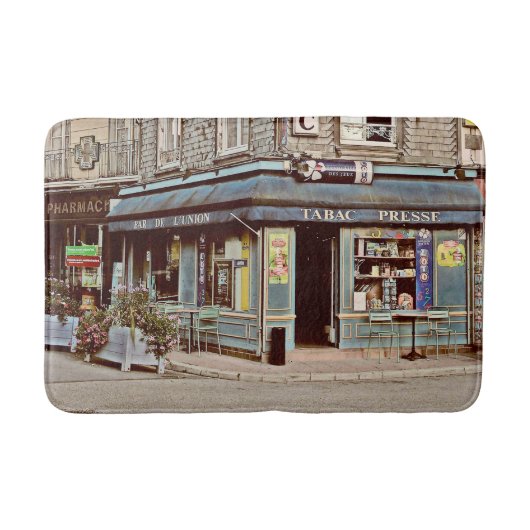  tabakswinkel in Frankrijk Badmat (Voorkant)