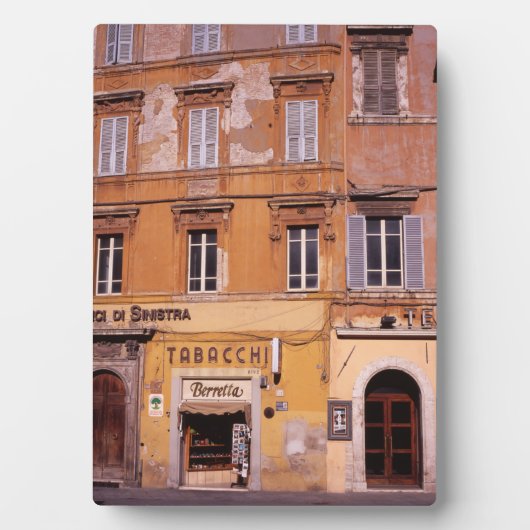 Tabakswinkel Perugia Poster Fotoplaat (voorkant)