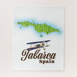 Tabarca Spanje - Mooie kaart Legpuzzel