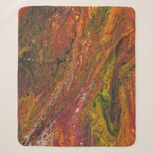Tabarin 2 Cool Abstract Worpdeken Sherpa Deken