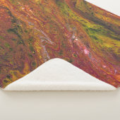 Tabarin 2 Cool Abstract Worpdeken Sherpa Deken (3/4)