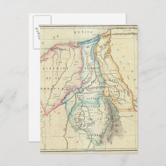 Tabasco, Mexico Briefkaart (Voorkant / Achterkant)