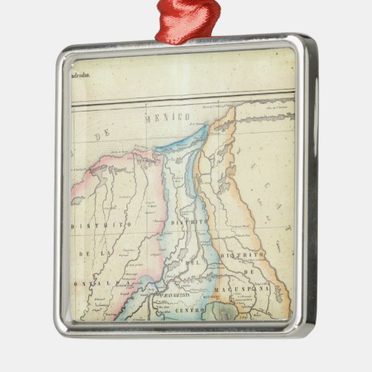 Tabasco, Mexico Metalen Ornament (Links)