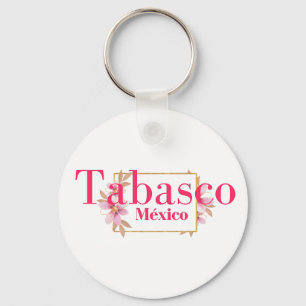 Tabasco Mexico Travel Destination Bridesmaid Sleutelhanger