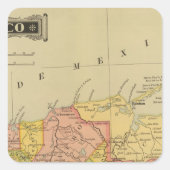 Tabasco Vierkante Sticker (Voorkant)