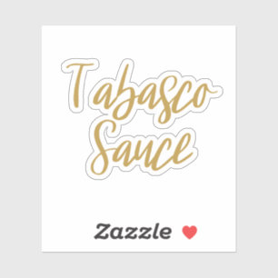 Tabascosaus Opslag Sticker