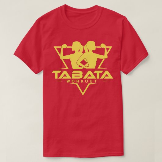 Tabata Workout Design for Women 2 T-shirt (Design voorkant)