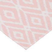 Tabatpatronen met kleurrijke rode en bruine ikat korte tafelloper (Hoek)