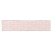 Tabatpatronen met kleurrijke rode en bruine ikat korte tafelloper (Horizontaal)