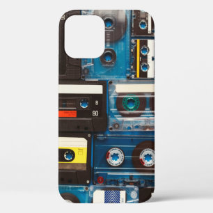 Tabbanden voor geluidscassettes met retro Case-Mate iPhone case