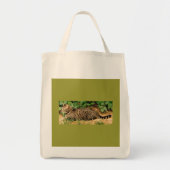 Tabblad Cat canvas Tote Bag (Voorkant)