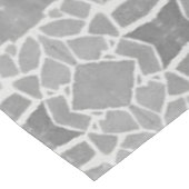 Tabblad Gray White Stone Tiles Mosaic Pattern Lange Tafelloper (Hoek)