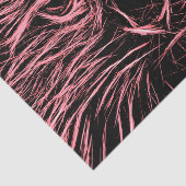 Tabblad Kat Kunstontwerp Roze zwarte lospagina Tissuepapier (Detail)