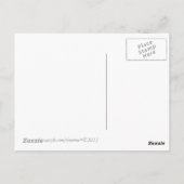 Tabblad Optisch rood op hoog niveau Kunstontwerp Briefkaart (Achterkant)