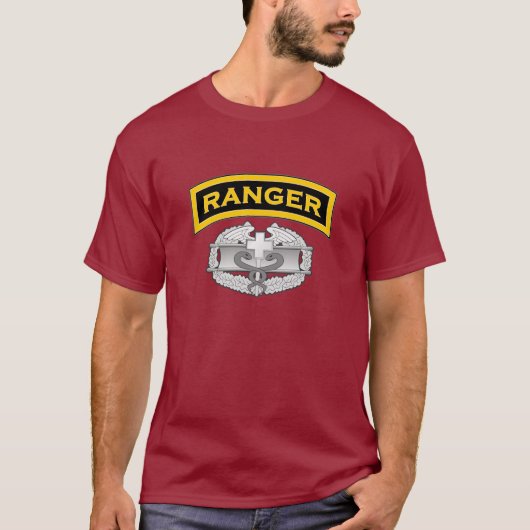 Tabblad Ranger en medicamenteuze badge T-shirt (Voorkant)