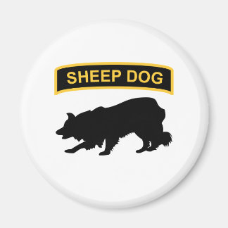 Tabblad Sheepdog Magneet