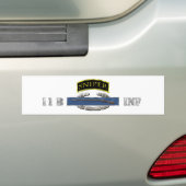 Tabblad Sniper 11B CIB Bumpersticker (Op auto)
