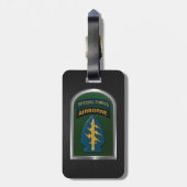 Tabblad Speciale krachten en patchcadeau Bagagelabel (Achterkant verticaal)