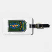 Tabblad Speciale troepenmachten en patchcadeaus Bagagelabel (Voorkant horizontaal)