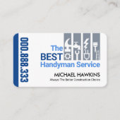 Tabblad Stijlvolle, stijlvolle Handymantools Visitekaartje (Voorkant)