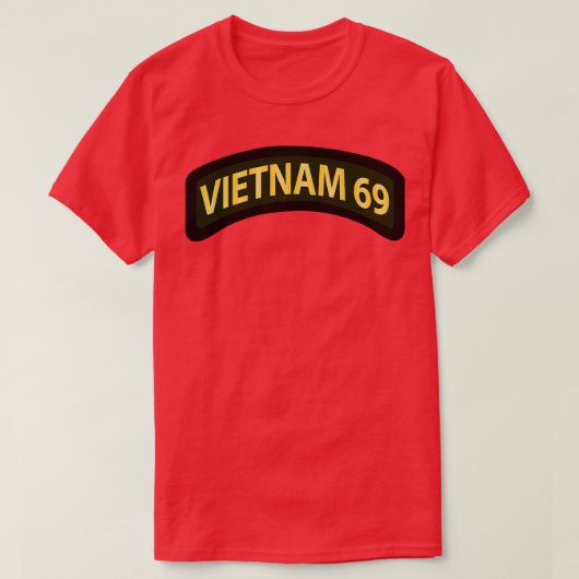 Tabblad Vietnam 4 T-shirt (Design voorkant)