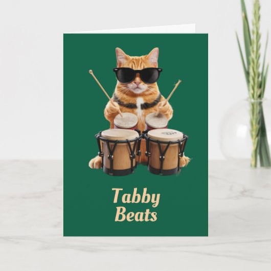 Tabby Bongo Player Kaart (Voorkant)