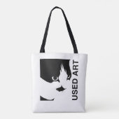 Tabby Cat and Horse Tote Bag (Achterkant)