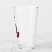 Tabby Cat Art Moggie Kat Glas (Links)