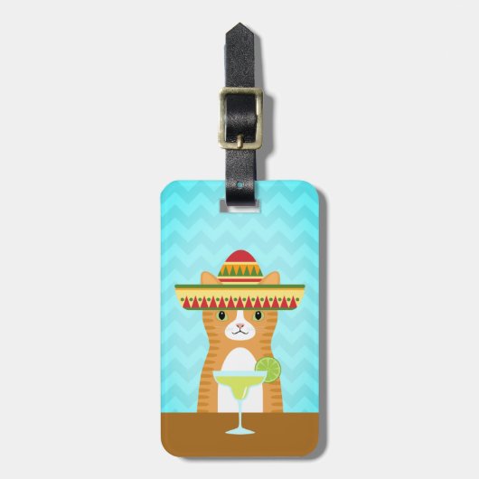 Tabby Cat Bagagelabels (Voorkant verticaal)