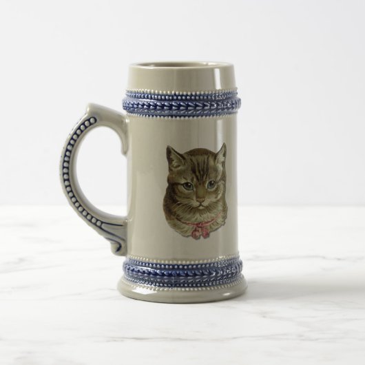 Tabby cat bierpul (Links)