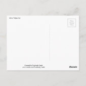 Tabby Cat Briefkaart (Achterkant)