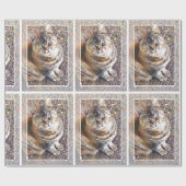 TABBY CAT CADEAUPAPIER (Vlak)