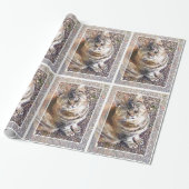 TABBY CAT CADEAUPAPIER (Uitgerold)