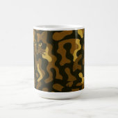 Tabby Cat Camouflage Abstract Pattern Koffiemok (Center)