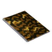Tabby Cat Camouflage Art Notitieboek (Rechterzijde)